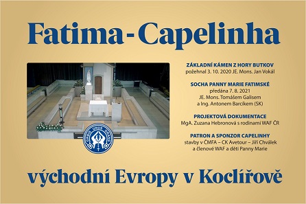 PROJEKT STAVBY REPLIKY KAPLE ZJEVENÍ CAPELINHA - KAPLE VÝCHODNÍ EVROPY V KOCLÍŘOVĚ www.capelinha.cz/