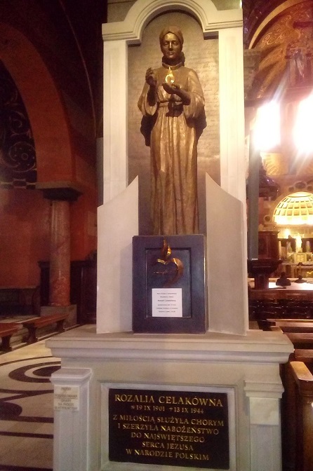 Sarkofag Rozalii Celakówny w bazylice Najświętszego Serca Pana Jezusa w Krakowie, LSH,CC BY-SA 4.0, pl. wiki 
