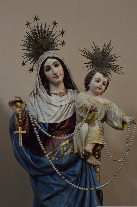Child Mary Mother Rosary Woman Statues Jesus, www.maxpixel.net, CC0