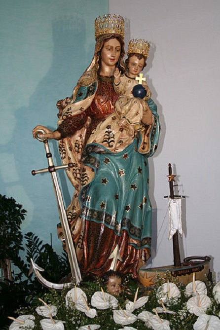 Statua di Maria Santissima del Portosalvo, Infinitispazi, (CC BY-SA 3.0, it.wikipedia.org