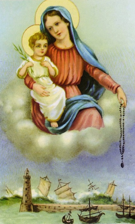 Classica raffigurazione della Madonna di Porto Salvo, LolloCol, CC BY-SA 4.0, it.wiki...