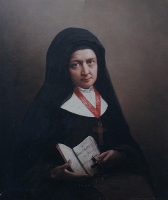 Portrét Théodolinde Bourcin-Dubouché, Vénérable Mère Marie-Thérèse du Coeur de Jésus (1809-1863), volná licence