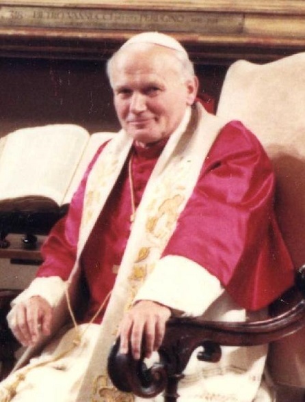Pápež Ján Pavol II. zdroj: wikimedia commons