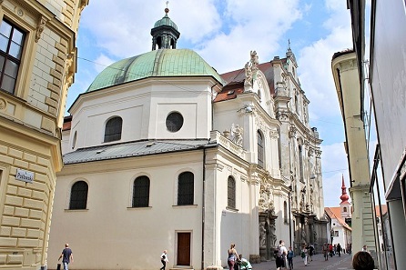 Brno, Kostel sv. Janů z Poštovské, VitVit, CC BY-SA 4.0 DEED, commons...