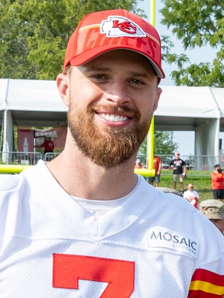 Harrison Butker, https://en.wikipedia.org/ Public Domain