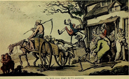 The English dance of death, from the designs of Thomas Rowlandson, commons.wikimedia.org, 