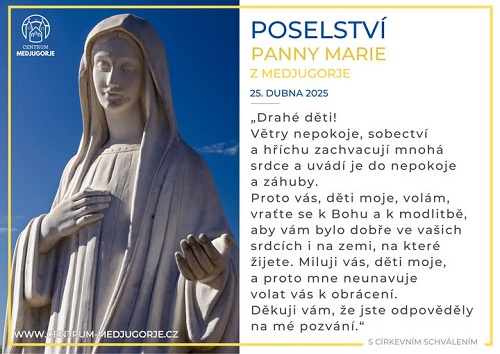 Poselství duben 2025