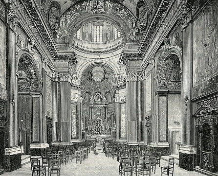 Valle di Pompei interno del Santuario, public domain