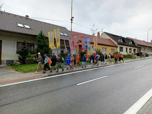 XXV. pěší pouť na Velehrad- čtvrtek