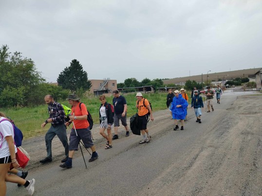 XXV. pěší pouť na Velehrad- čtvrtek