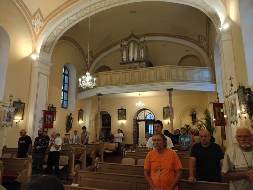 XXV. pěší pouť na Velehrad- čtvrtek