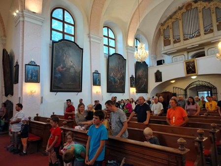 XXV. pěší pouť na Velehrad- pátek