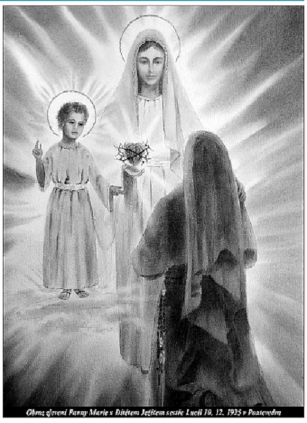 Zjevení Panny Marie s Dítětem Ježíšem sestře Lucii 10. 12. 1925 /Světlo 38/2025