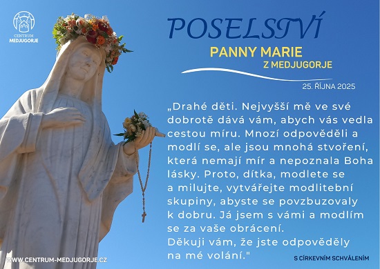Poselství 25. 10. 2025
