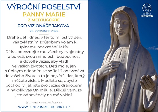 Poselství 25. 12. 2025 Jakov