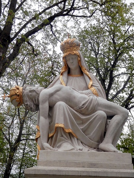 Šaštín, sousoší Piety, Ing.Mgr.Jozef Kotulič, CC BY-SA 4.0