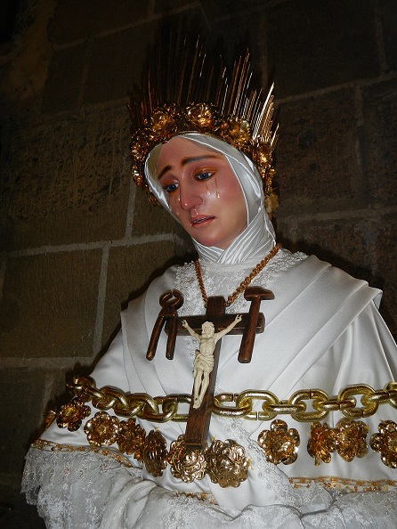 Onze-Lieve-Vrouw van La Salette. Ramon FVelasquez - CC BY-SA 3.0, nl.wikipedia.org