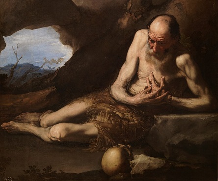 Pavel Thébský, Jusepe de Ribera, 1640, volné dílo