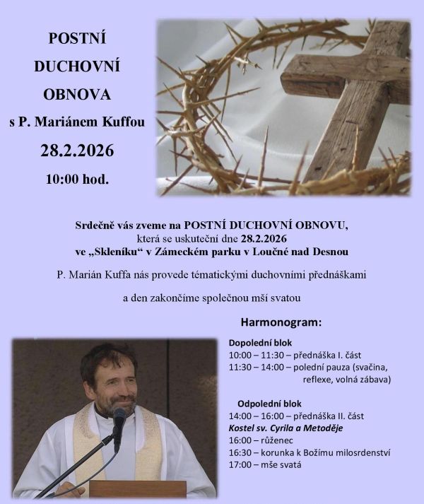 Postní duchovní obnova