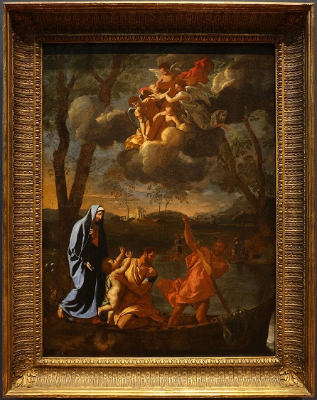 Nicolas Poussin, Návrat svaté rodiny do Nazareta, CC BY 3.0, commons. wikimedia.org