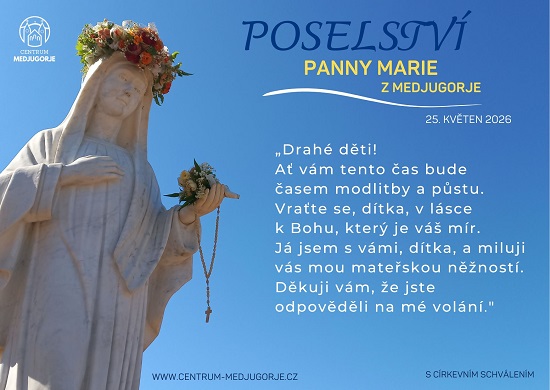 Centrum Medjugorje CZ, 25. 5. 2026