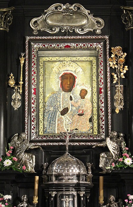 Częstochowa - icon of Our Lady of Częstochowa Andrzej Otrębski CC BY-SA 4.0, en.wikipedia.org