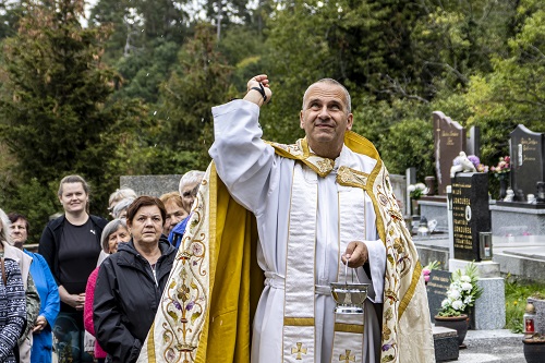 Šumná 2026 žehnání zvonu na hřbitově