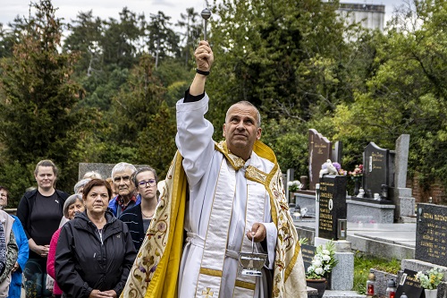 Šumná 2026 žehnání zvonu na hřbitově
