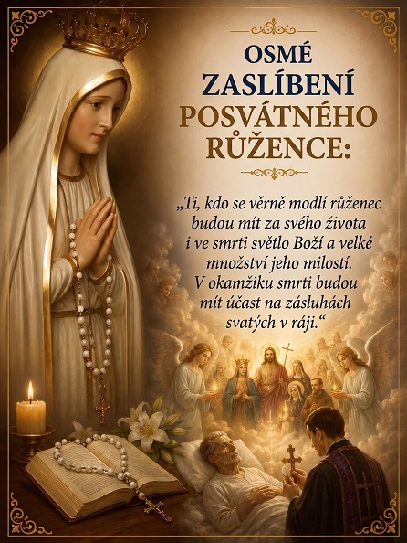 Salvator Mundi, salva nos, zaslíbení růžence 8