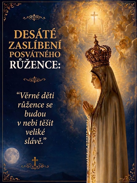 Salvator Mundi, salva nos, zaslíbení růžence 10