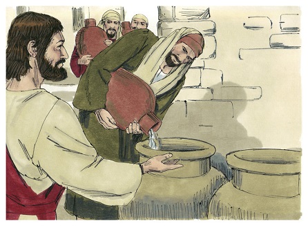 John 02:7 Marriage feast at Cana, Distant Shores Media/Sweet Publishing, CC BY-SA 3.0