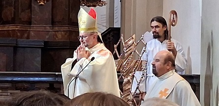 Zasvěcení stř. Evropy Pražskému Jezulátku 24. 10. 2026, b. Edward Kawa, P. J. Veith, foto R. Tomek