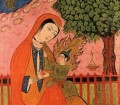 Virgin Mary and Jesus (old Persian miniature)