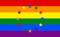 Neoficiální duhová vlajka EU, Fobos92, CC BY-SA 3.0, cs.wikipedia.org
