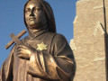 WBUR Boston's NPR News Station, Statue of St. Edith Stein, Brockton, CC BY-NC-ND 2.0, flickr