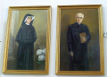 Paintings of Faustina and Sopoćko in Łomża; Fczarnowski, CC BY-SA 3.0, en.wiki...