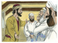 Matthew 26:14-16 Luke 22:04-5 Judas betrays Jesus, Distant Shores Media/Sweet Publishing, CC BY-SA 3.0 Matthew 26:14-16 Luke 22:04-5 Judas betrays Jesus, Distant Shores Media/Sweet Publishing, CC BY-SA 3.0